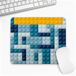 Lego, Background, Dots Large Mousepad