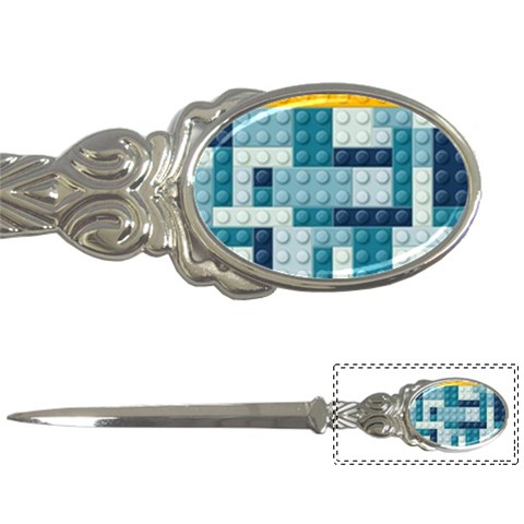 Lego, Background, Dots Letter Opener from ArtsNow.com Front