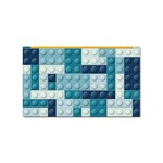 Lego, Background, Dots Sticker (Rectangular)