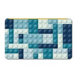 Lego, Background, Dots Magnet (Rectangular)