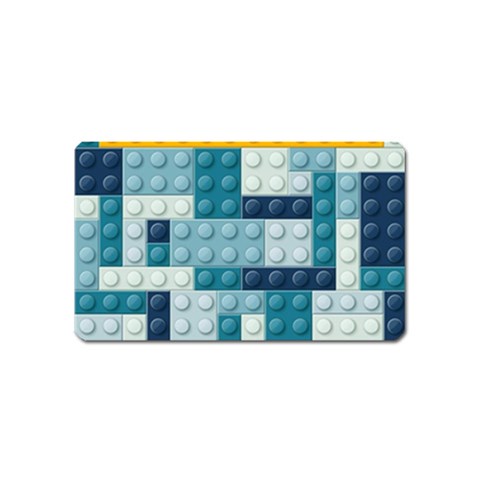 Lego, Background, Dots Magnet (Name Card) from ArtsNow.com Front