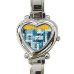 Lego, Background, Dots Heart Italian Charm Watch