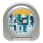 Lego, Background, Dots Travel Alarm Clock