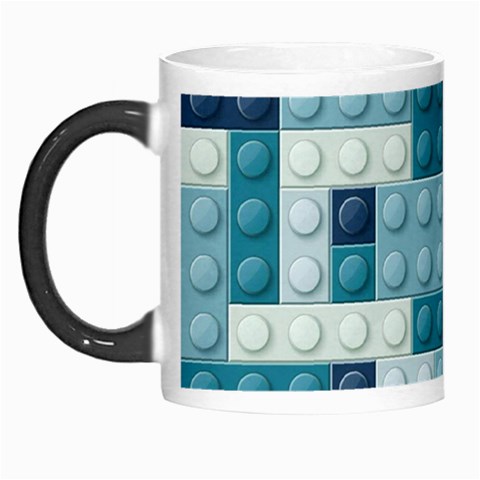 Lego, Background, Dots Morph Mug from ArtsNow.com Left