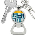 Lego, Background, Dots Bottle Opener Key Chain