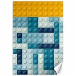 Lego, Background, Dots Canvas 12  x 18 