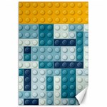 Lego, Background, Dots Canvas 24  x 36 