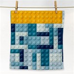 Lego, Background, Dots Face Towel