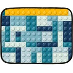 Lego, Background, Dots Fleece Blanket (Mini)