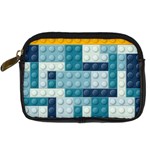 Lego, Background, Dots Digital Camera Leather Case