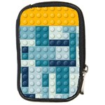 Lego, Background, Dots Compact Camera Leather Case