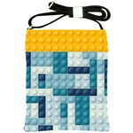 Lego, Background, Dots Shoulder Sling Bag