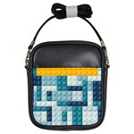 Lego, Background, Dots Girls Sling Bag