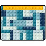 Lego, Background, Dots Fleece Blanket (Medium)