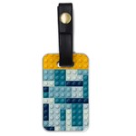 Lego, Background, Dots Luggage Tag (one side)