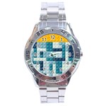 Lego, Background, Dots Stainless Steel Analogue Watch