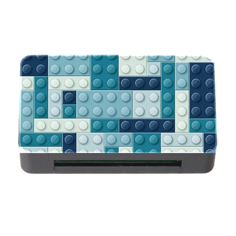 Lego, Background, Dots Memory Card Reader with CF from ArtsNow.com Front