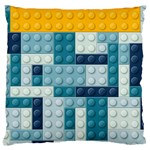 Lego, Background, Dots Large Cushion Case (One Side)