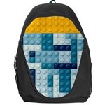 Lego, Background, Dots Backpack Bag