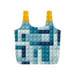 Lego, Background, Dots Full Print Recycle Bag (S)