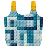 Lego, Background, Dots Full Print Recycle Bag (XL)