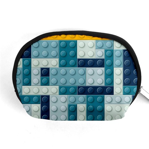 Lego, Background, Dots Accessory Pouch (Medium) from ArtsNow.com Front