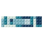 Lego, Background, Dots Oblong Satin Scarf (16  x 60 )