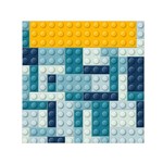 Lego, Background, Dots Square Satin Scarf (30  x 30 )