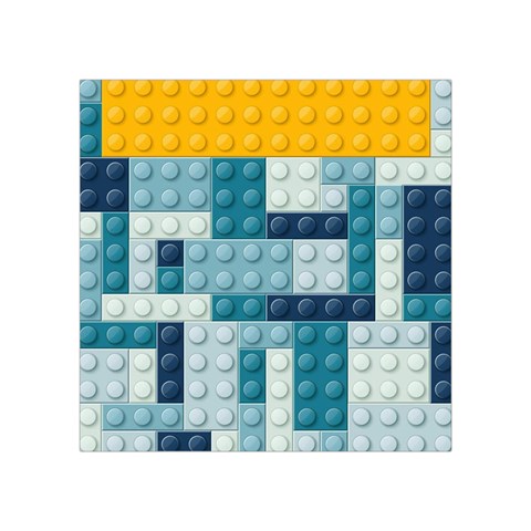 Lego, Background, Dots Square Tapestry (Small) from ArtsNow.com Front