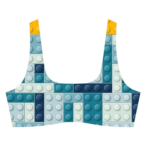 Lego, Background, Dots Cross Back Hipster Bikini Set from ArtsNow.com Front