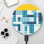 Lego, Background, Dots Wireless Fast Charger(White)