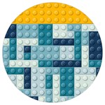 Lego, Background, Dots Round Trivet