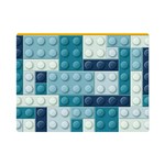 Lego, Background, Dots Premium Plush Fleece Blanket (Mini)