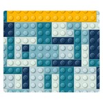 Lego, Background, Dots Premium Plush Fleece Blanket (Small)