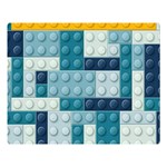 Lego, Background, Dots Premium Plush Fleece Blanket (Large)