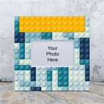 Lego, Background, Dots White Box Photo Frame 4  x 6 