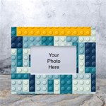 Lego, Background, Dots White Tabletop Photo Frame 4 x6 