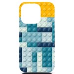 Lego, Background, Dots iPhone 14 Pro Black UV Print Case