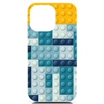 Lego, Background, Dots iPhone 14 Pro Max Black UV Print Case