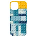 Lego, Background, Dots iPhone 15 Black UV Print PC Hardshell Case