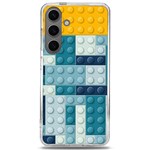 Lego, Background, Dots Samsung Galaxy S24 6.2 Inch TPU UV Case