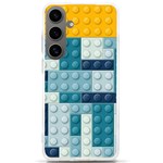 Lego, Background, Dots Samsung Galaxy S24 Ultra 6.9 Inch TPU UV Case