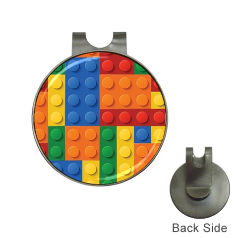 Lego, Constructor Hat Clips with Golf Markers from ArtsNow.com Front