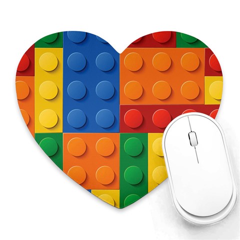 Lego, Constructor Heart Mousepad from ArtsNow.com Front