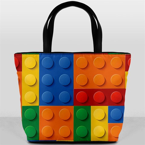 Lego, Constructor Bucket Bag from ArtsNow.com Back