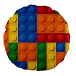 Lego, Constructor Large 18  Premium Round Cushions