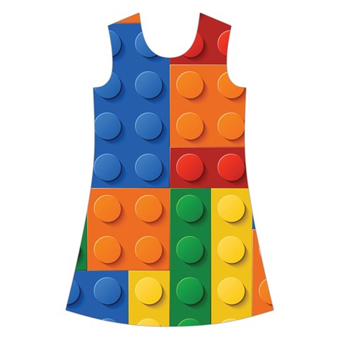 Lego, Constructor Kids  Short Sleeve Velvet Dress from ArtsNow.com Front