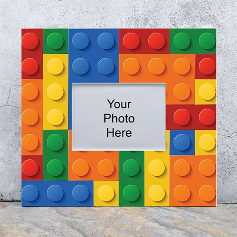 Lego, Constructor White Wall Photo Frame 5  x 7  from ArtsNow.com Front