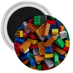 Lego, Toy Block, Colorfulness, Kids 3  Magnets