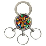 Lego, Toy Block, Colorfulness, Kids 3-Ring Key Chain